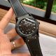 Perfect Replica Hublot Big Bang Black Steel Case Black Grid Face 42mm Men's Watch (2)_th.jpg